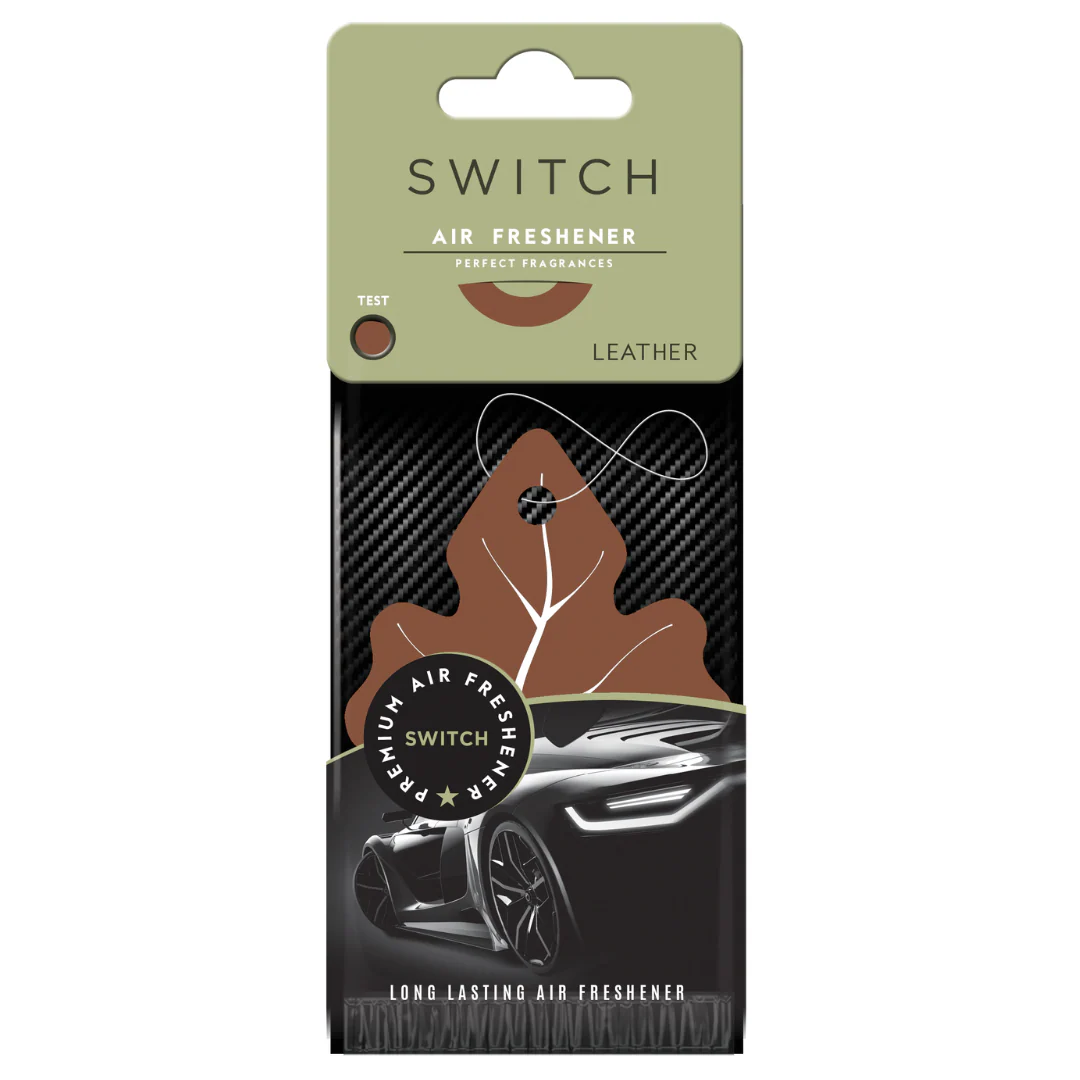Switch Car Air Freshener - Leather