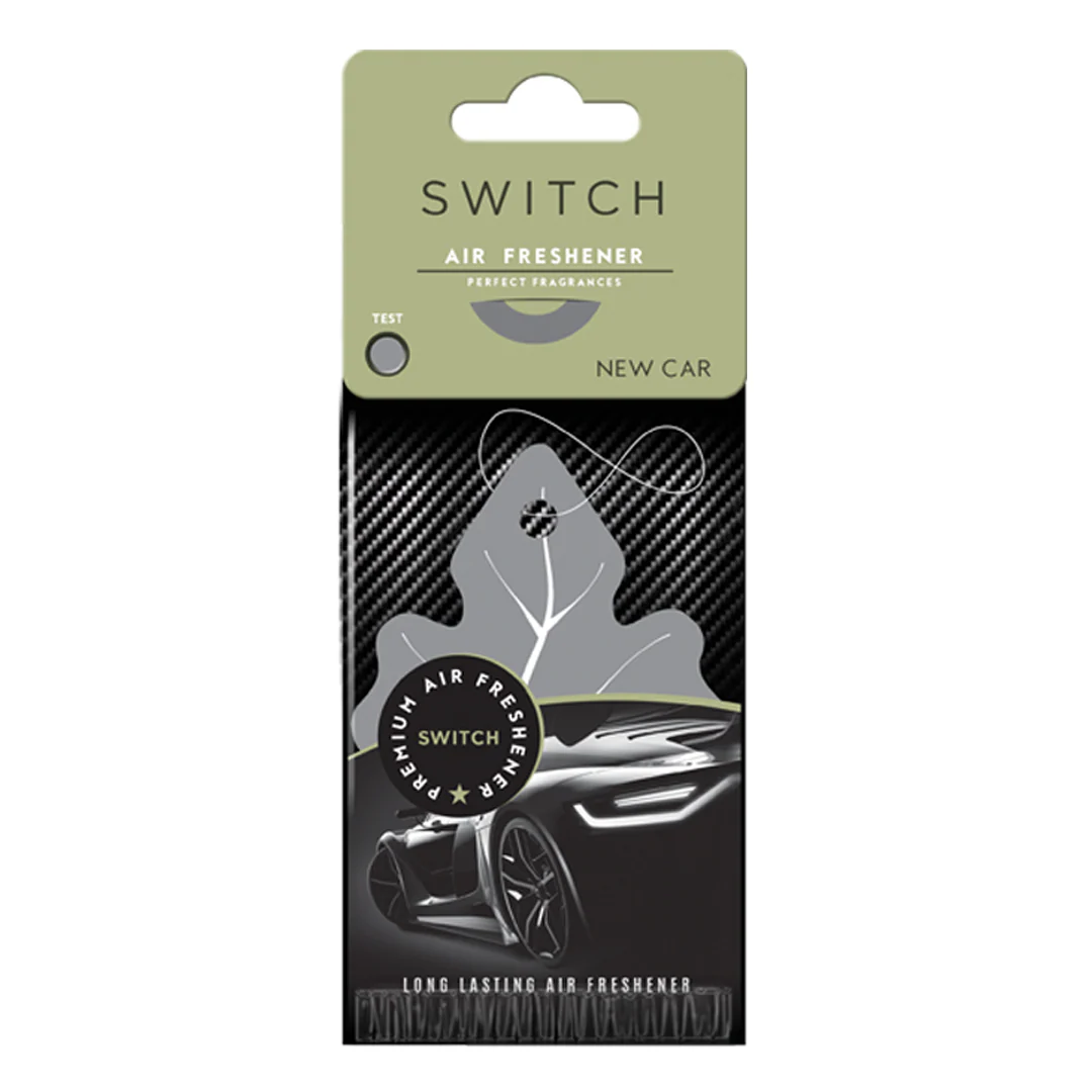 Switch Car Air Freshener - New Car